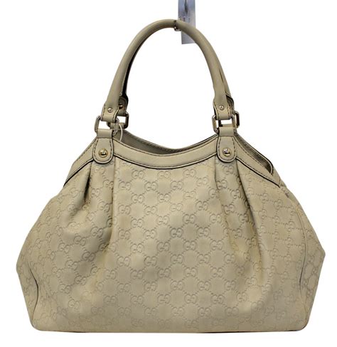 Gucci Sukey Tote Guccissima Leather 